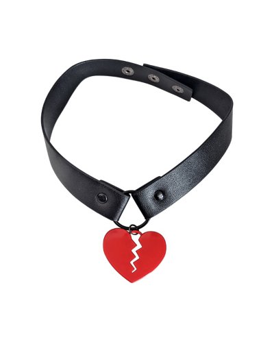 Broken Heart Choker Necklace