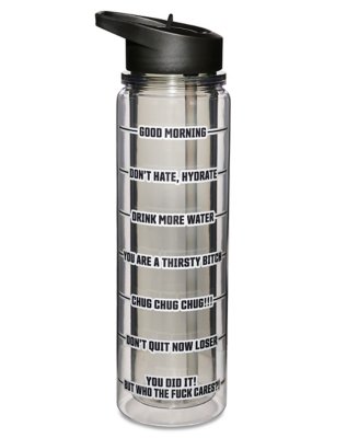 "Hydration Parody Water Bottle - 18 oz."