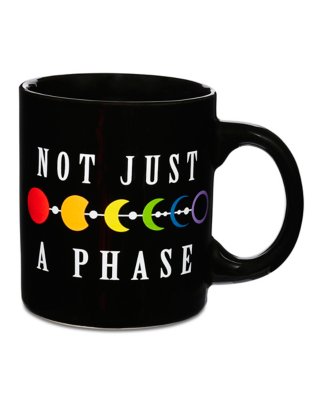 "Not Just a Phase Pride Coffee Mug - 20 oz."