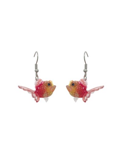 Goldfish Dangle Earrings