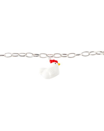 Chicken Chain Choker Necklace