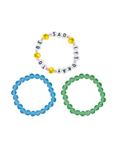 Multi-Pack Okay to Be Sad Beaded Bracelets - 3 Pack