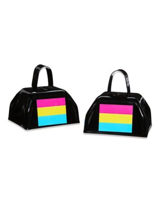 "Pansexual Pride Cowbells - 2 Pack"