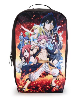 "Fairy Tail Characters Sublimated Backpack"