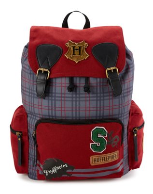 "Plaid Harry Potter Rucksack Backpack"