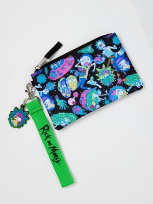 "Rick and Morty Print Wristlet"