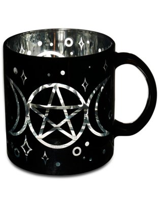 "Monochrome Celestial Coffee Mug - 20 oz."