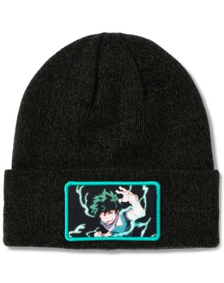 "Deku Fight Panel Cuff Beanie Hat - My Hero Academia"