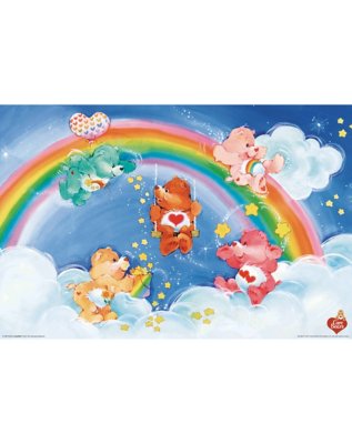 "Care Bears Rainbow Cloud Poster"