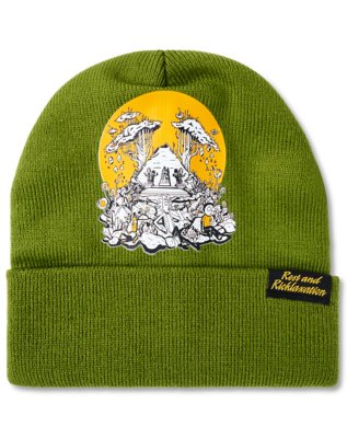 "Rest and Ricklaxation Cuff Beanie Hat - Rick and Morty"