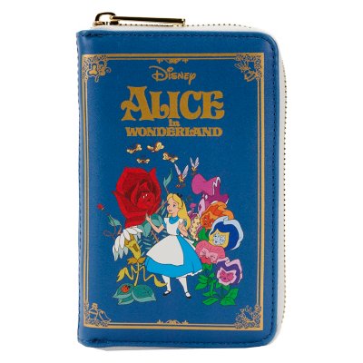 "Loungefly Alice in Wonderland Book Zip Wallet - Disney"