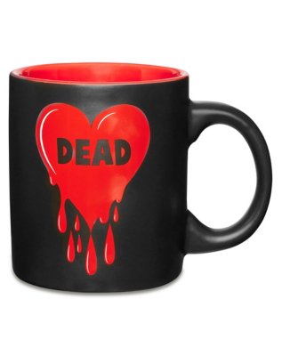 "Dead Drippy Heart Coffee Mug - 20 oz."