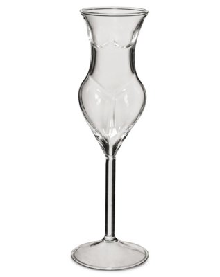 "Body Silhouette Champagne Glass - 6 oz."