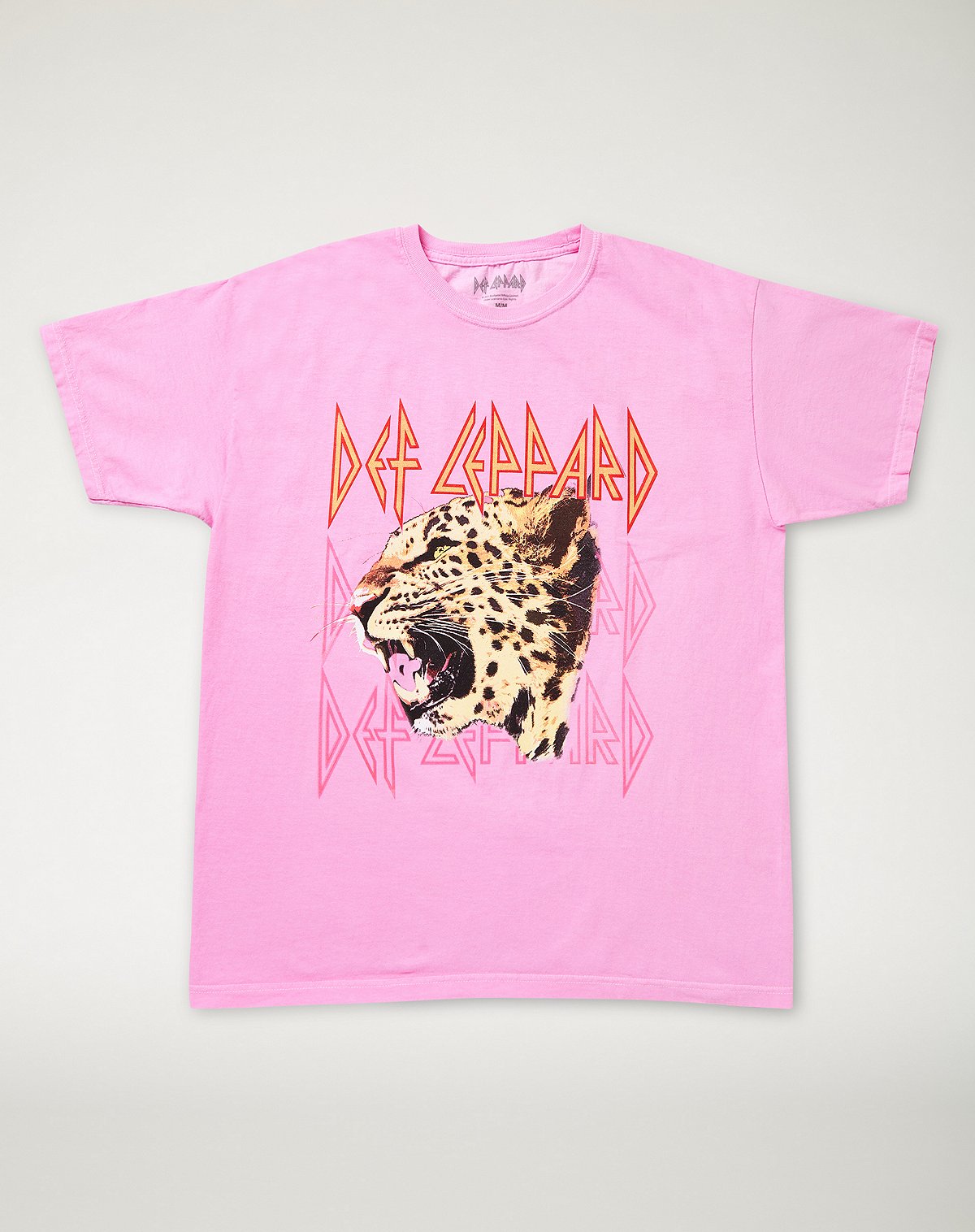 Pink Def Leppard T Shirt