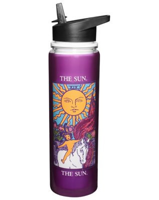 "The Sun Tarot Water Bottle - 18 oz."