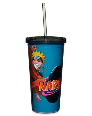 "Jumping Naruto Cup with Straw - 20 oz."