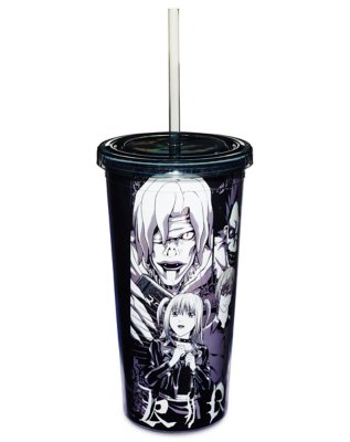 "Death Note Cup with Straw - 20 oz."