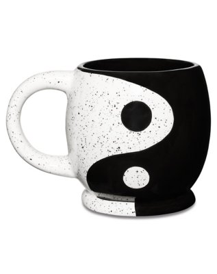 "Yin Yang Molded Coffee Mug - 27 oz."