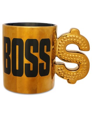 "Boss Dollar Sign Handle Coffee Mug - 20 oz."