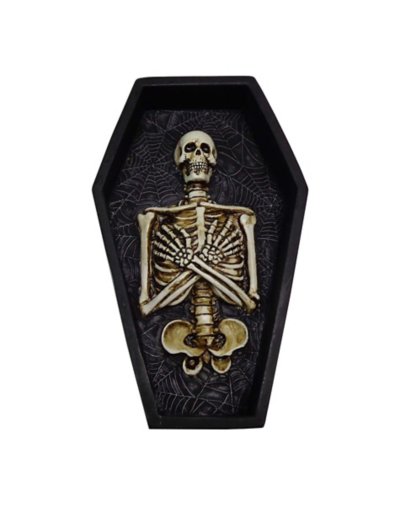"Coffin Skeleton Ashtray"