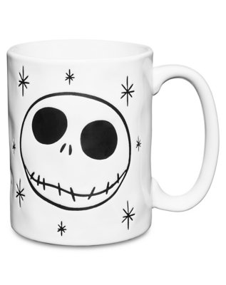 "Jack Skellington Face Coffee Mug 15 oz. - The Nightmare Before Christm"