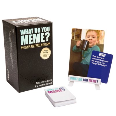 "What Do You Meme Card Game - Bigger Better Edition"