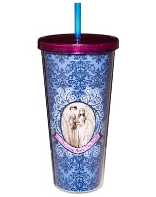 "Corpse Bride Cup with Straw - 20 oz."