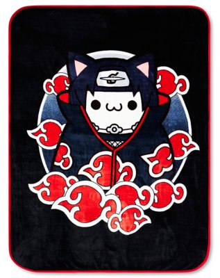 "Itachi Akatsuki Nyaruto Fleece Blanket - Naruto Shippuden"
