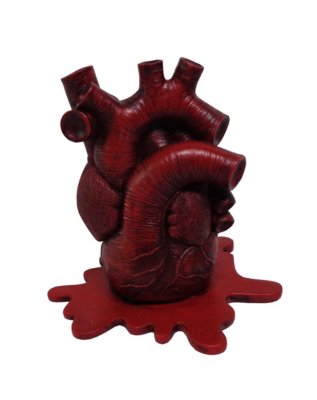 "Anatomical Heart Incense Burner"