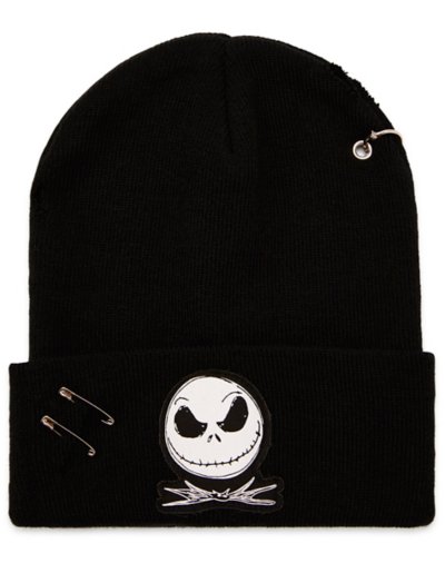 Jack Skellington Head Cuff Beanie Hat - The Nightmare Before Christmas