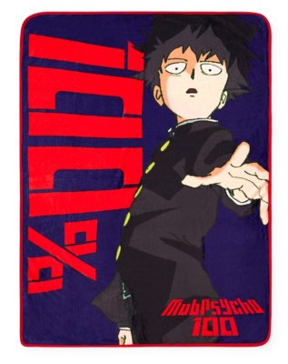 "Mob Psycho 100 Fleece Blanket"