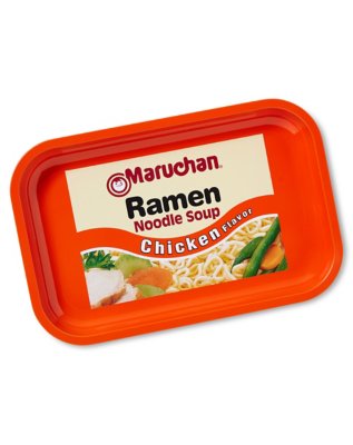 "Maruchan Chicken Flavor Ramen Tray"
