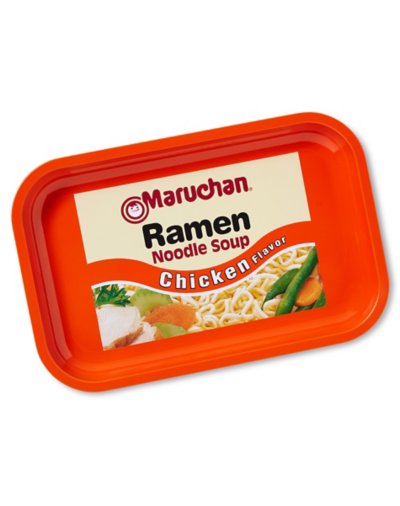 "Maruchan Chicken Flavor Ramen Tray"