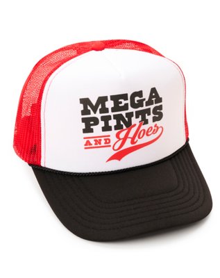 "Mega Pints and Hoes Trucker Hat"