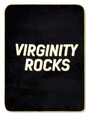 "Virginity Rocks Fleece Blanket - Danny Duncan"