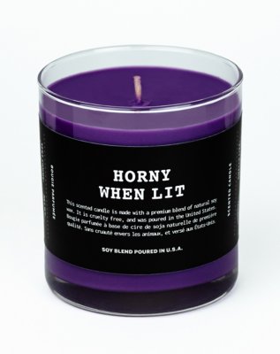 "Horny When Lit Candle"