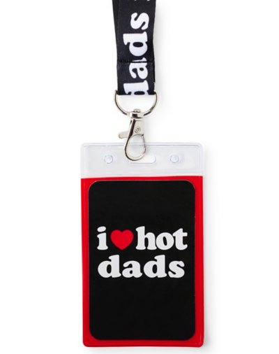 I Heart Hot Dads Lanyard - Danny Duncan