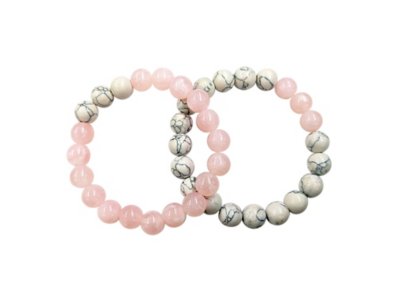 Multi-Pack Pink and Marble Bracelets - 2 Pack