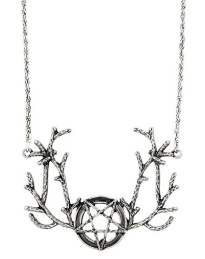 Pentagram Branches Necklace