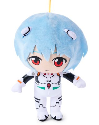 "Neon Genesis Evangelion Rei Plush"