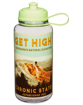 "Get High Water Bottle - 32 oz."