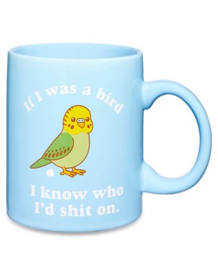 "Bird Shirt Coffee Mug - 20 oz."