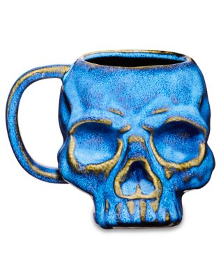 "Glazed Skull Molded Coffee Mug - 20 oz."