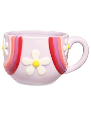 "Molded Flower Soup Mug - 25.5 oz."