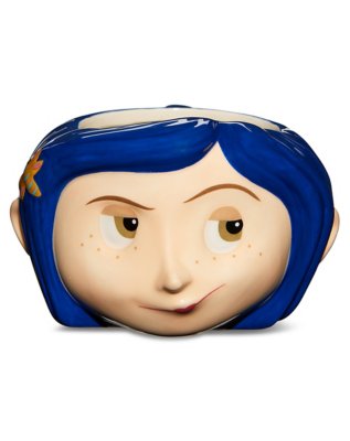 "Molded Head Coraline Coffee Mug - 11 oz."