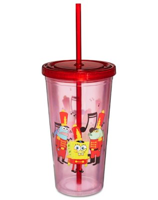 "SpongeBob SquarePants Band Cup with Straw - 20 oz."