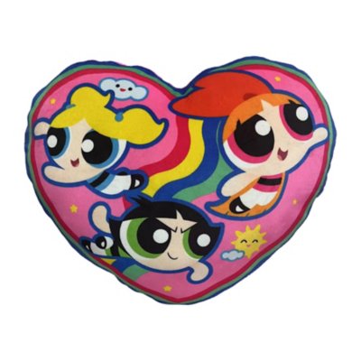 "Powerpuff Girls Heart Cloud Pillow"