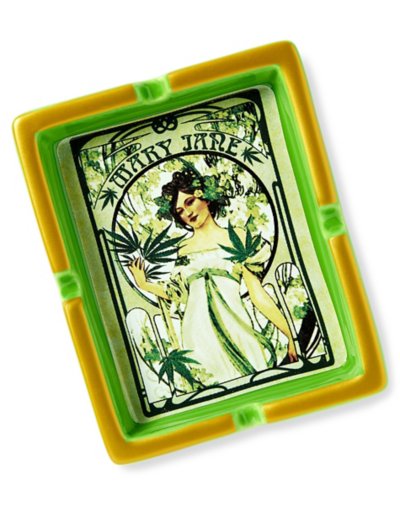 "Mary Jane Portrait Ashtray"