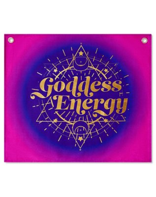 "Goddess Energy Mini Tapestry"