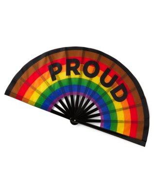 "Rainbow Pride Fan"